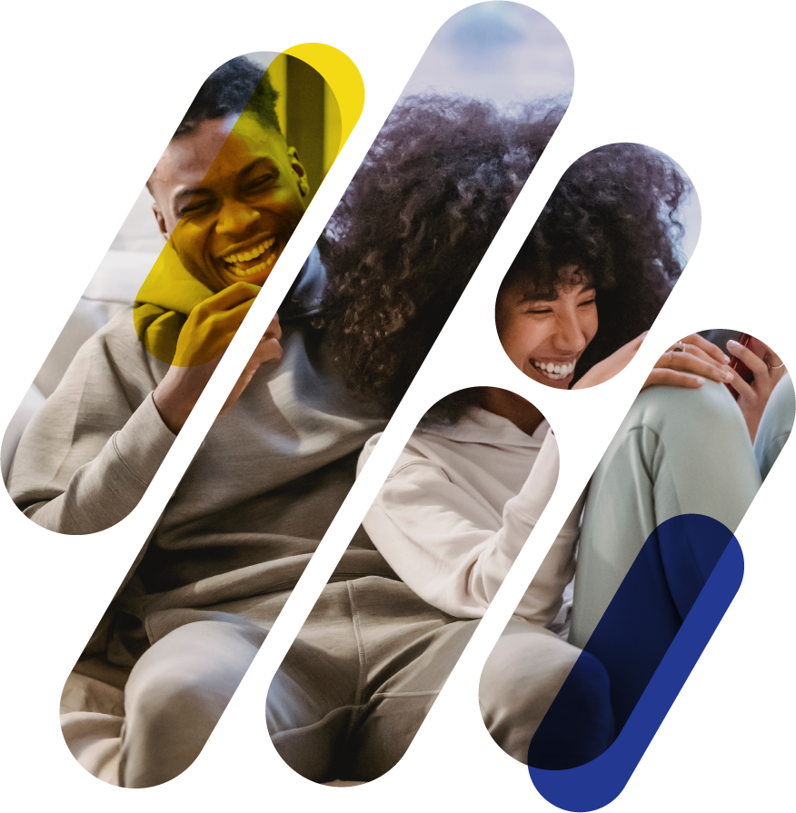 man enthusiastic jumping pose